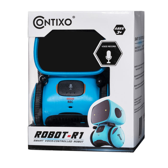Contixo CNXR1BLUE R1 Learning Educational Kids Robot, Blue
