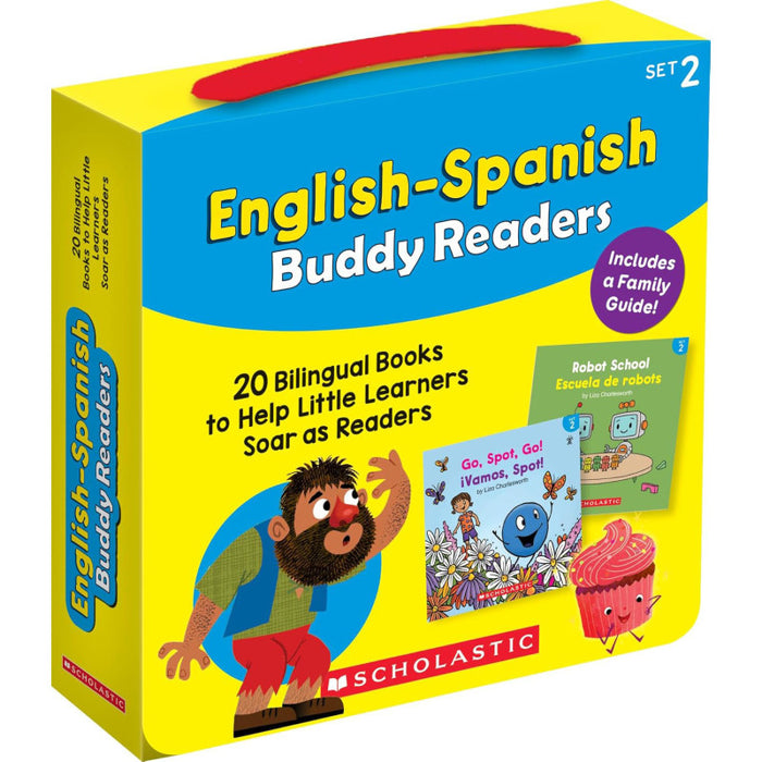 Scholastic Teaching Solutions SC-9781546160496 English-Spanish Buddy Readers: Set 2, Single-Copy Set, 20 Books