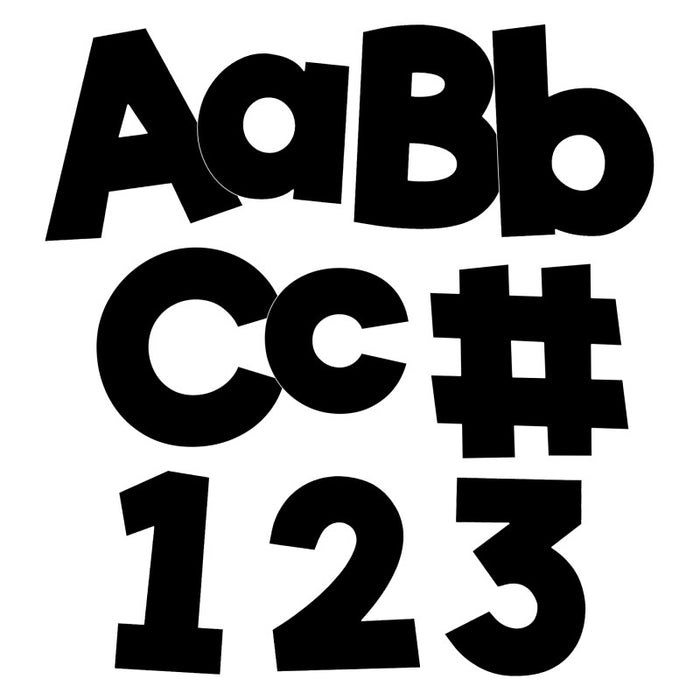 Carson Dellosa Education CD-130096 Black Combo Pack EZ Letters, 219 Pieces