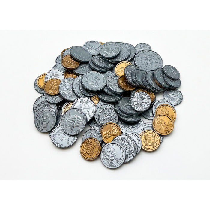 Teacher Created Resources TCR20639 Play Money: Assorted Coins