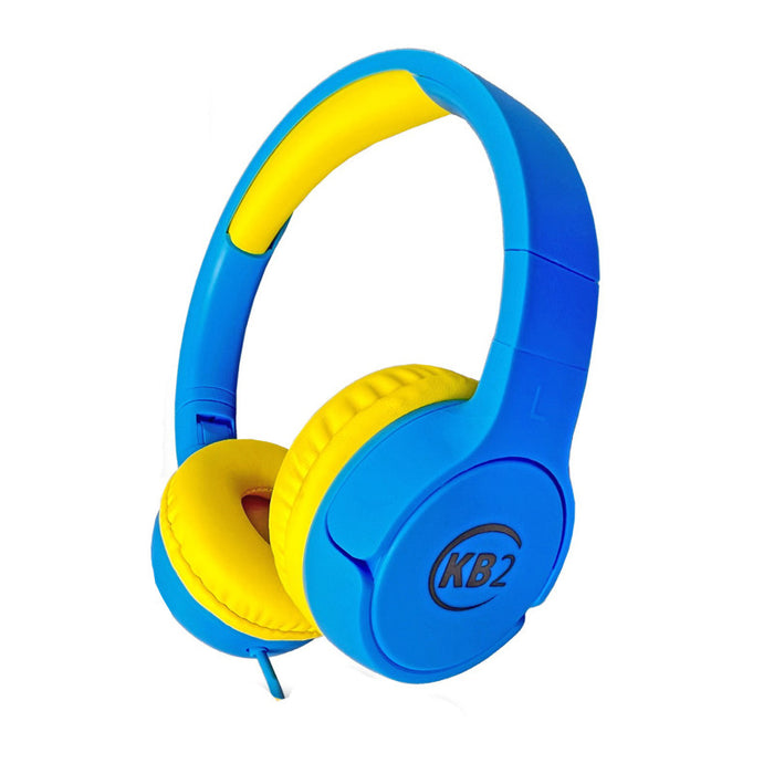 Contixo CNXKB2BLUE KB2 Premium Kids Headphones, Blue