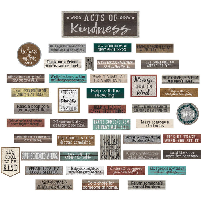 Teacher Created Resources TCR8462 Home Sweet Classroom Acts of Kindness Bulletin Board Set