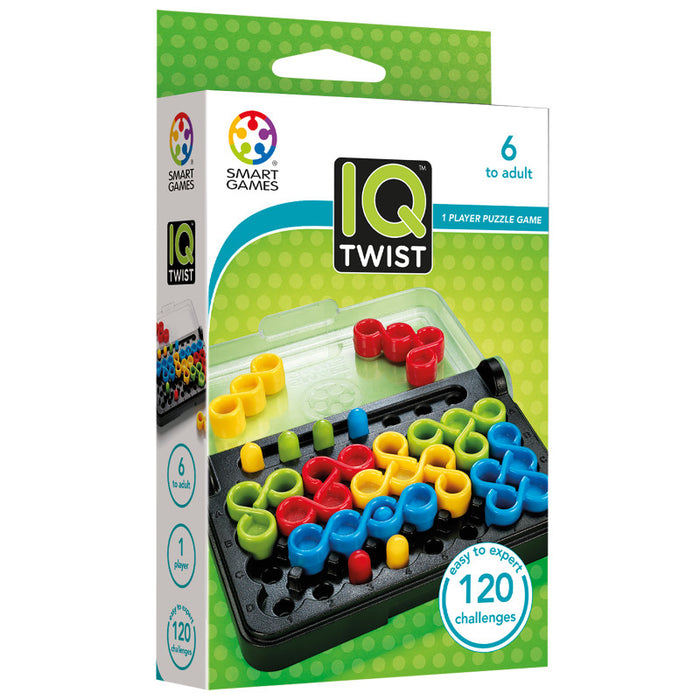 SmartGames SG-488 IQ Twist Game 1-Player Puzzle Game