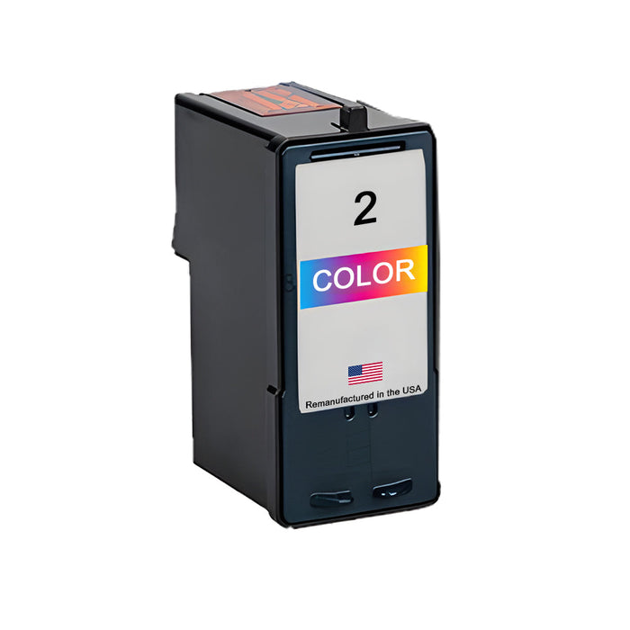 U.S. Remanufactured for Lexmark #2 18C0190 Black Ink Cartridge
