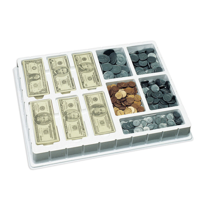 Educational Insights EI-3059 Play Money, Coins & Bills Deluxe Set