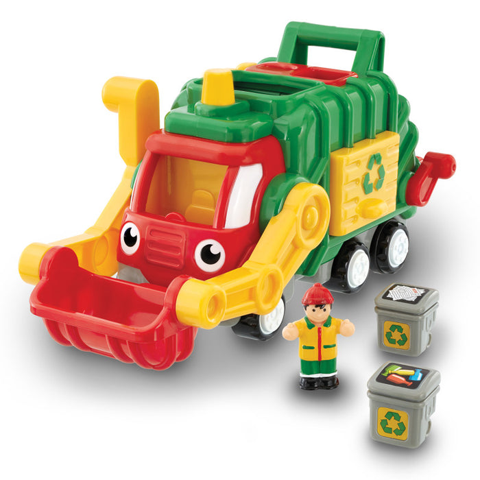 WOW Toys WOW01018 Flip 'n' Tip Fred, Garbage Truck