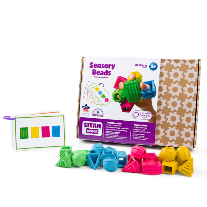 STEAM by Roylco R-20302 Sensory Beads & Play Guide