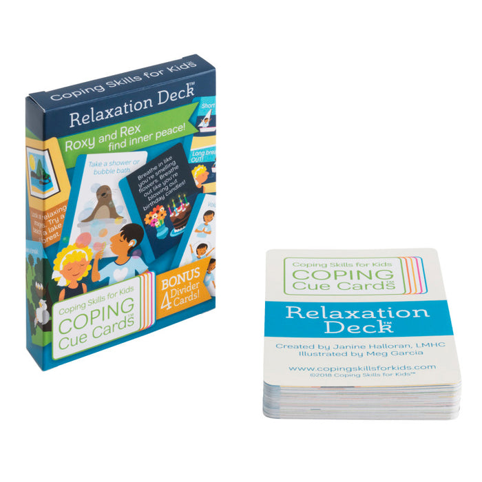 Coping Skills for Kids CSKCCREL Coping Cue Cards&trade; Relaxation Deck&trade;