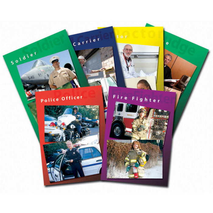 Stages Learning Materials SLM154 Community Helpers Real Life Learning Poster Set, Set of 6