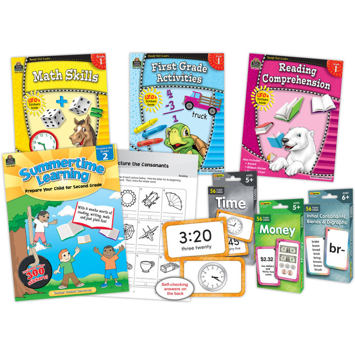 Teacher Created Resources TCR32399 Learning at Home: Grade 1 Kit
