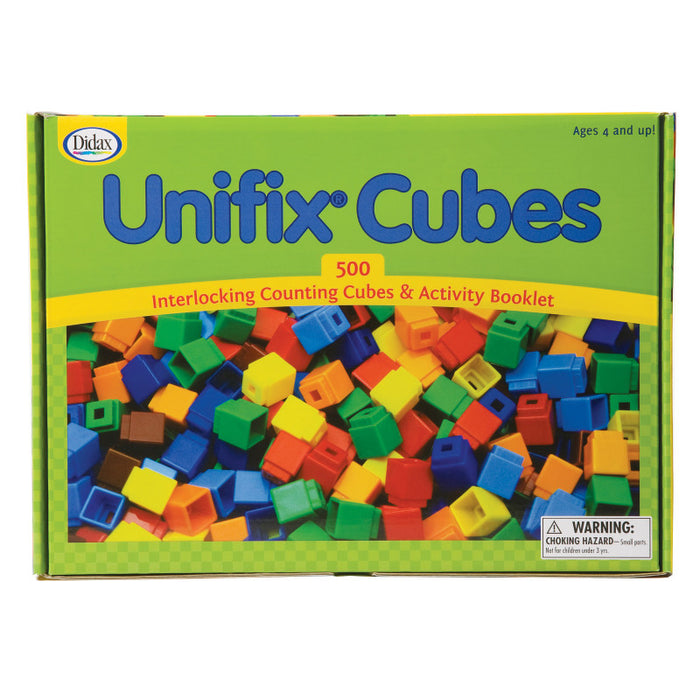 Didax DD-221 UNIFIX Cube Set, 500 Per Pack