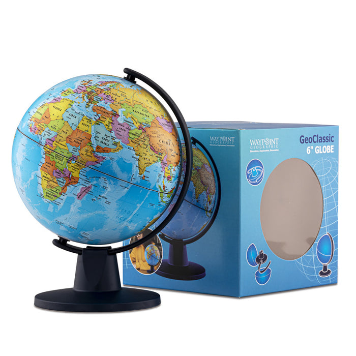 Waypoint Geographic RWPWP50250 GeoClassic Globe, 6"