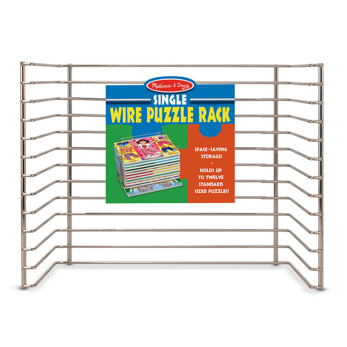 Melissa & Doug LCI1018 Wire Puzzle-Storage Rack