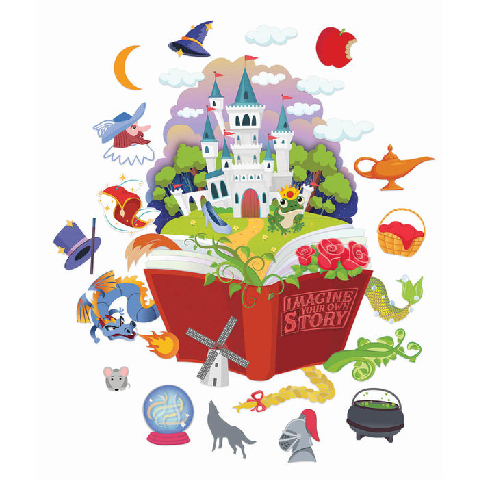 Eureka EU-847841 Once Upon A Dream Imagine Your Own Story Bulletin Board Set, 30 Pieces
