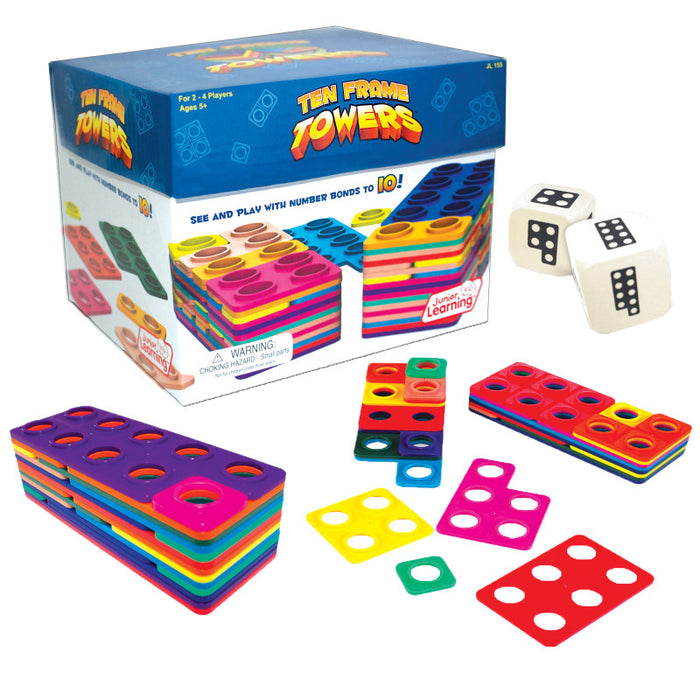 Junior Learning JRL155 Ten Frame Towers