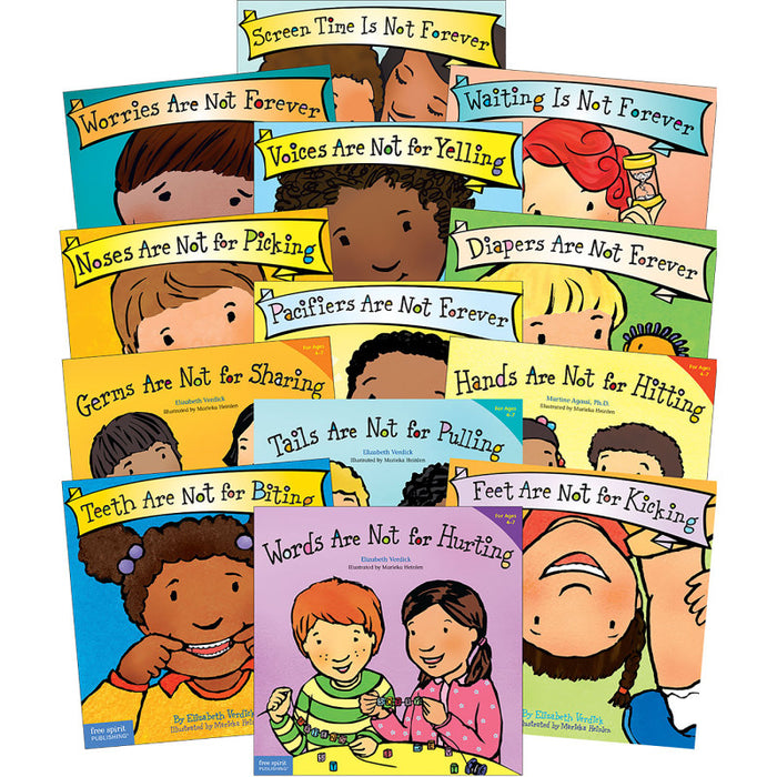 Free Spirit Publishing SEP899959 Best Behavior Board Books, Set of 13 Books