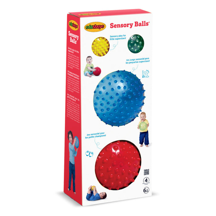 edushape EDS705179 Sensory Ball Mega Pack, Pack of 4