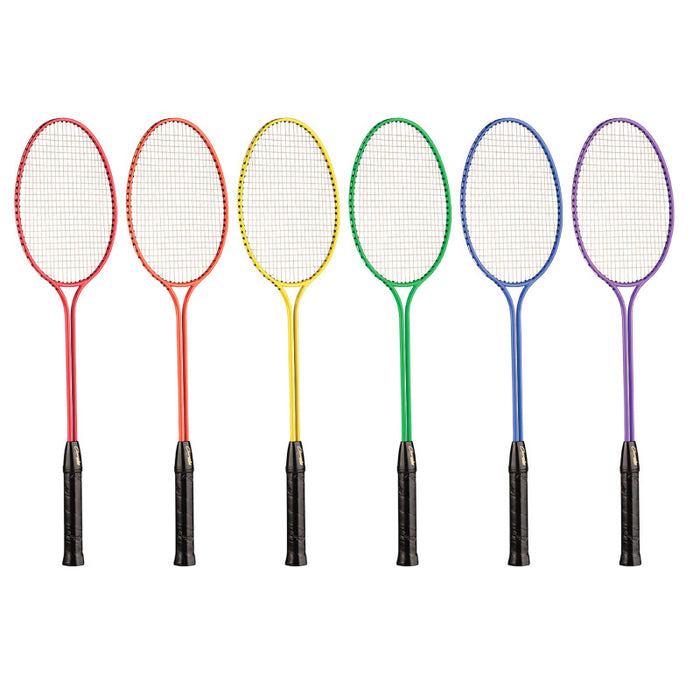 Champion Sports CHSBR30SET Tempered Steel Twin Shaft Badminton Racket Set