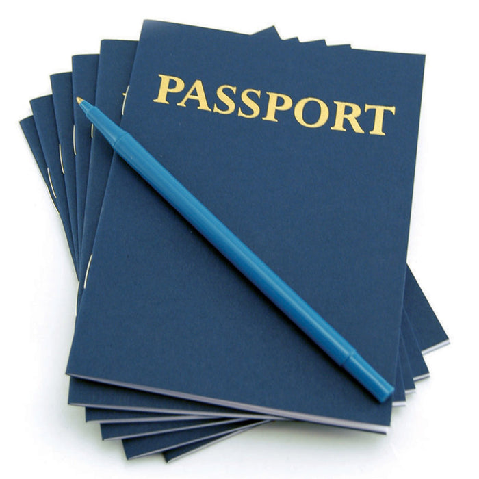 Hygloss HYG32610 My Passport Books, Pack of 24