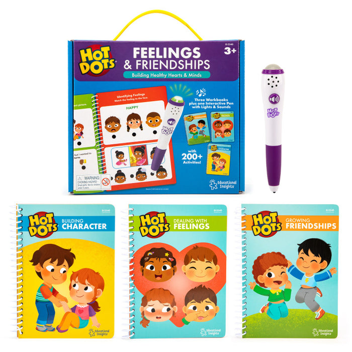 Educational Insights EI-2540 Hot Dots Feelings & Friendships