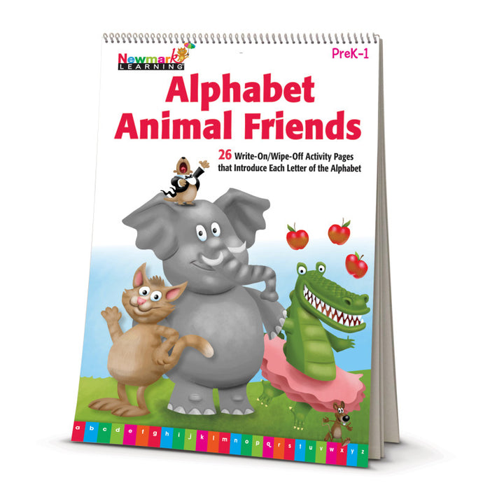 Newmark Learning NL-4679 Alphabet Animal Friends Flip Chart