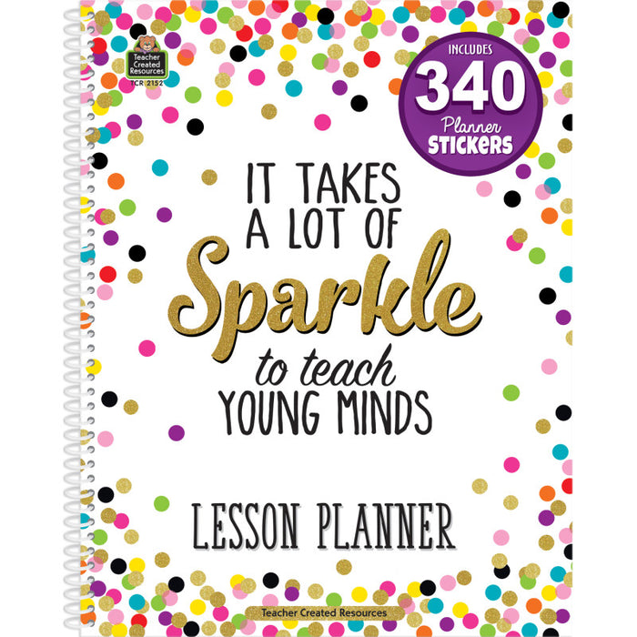 Teacher Created Resources TCR2152 Confetti Lesson Planner