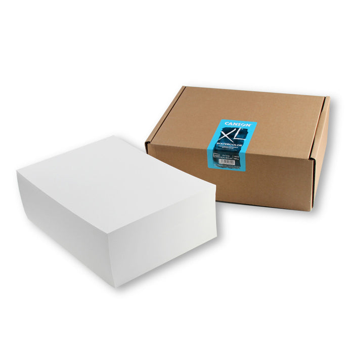 Canson MCXC31078S003 XL Series Watercolor Sheet Bulk Pack, 250 Sheet, 9X12 inch, 1 Count