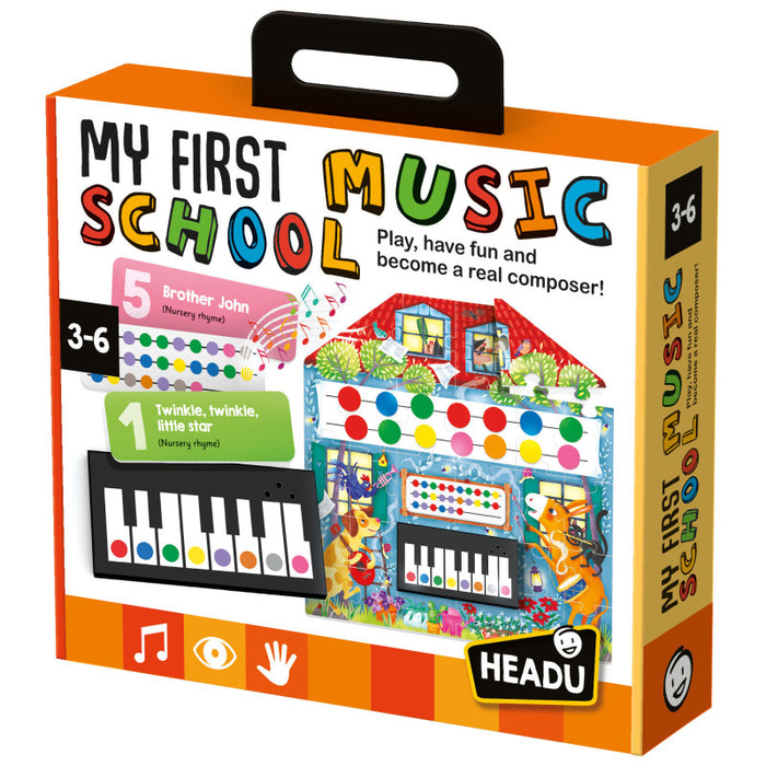 Headu HDUEN57908 My First Music School, Ages 3-6