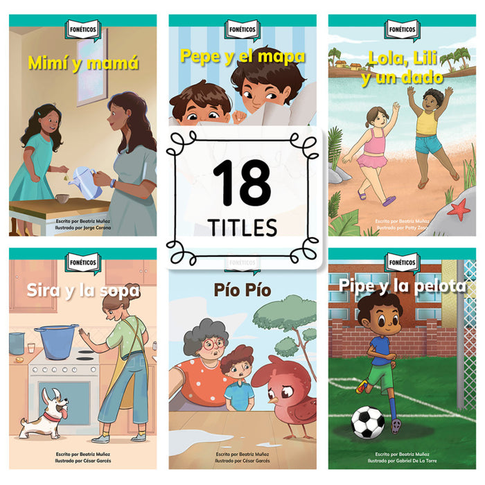 Creative Teaching Press CTP11022 Fonéticos Decodable Readers Set 1