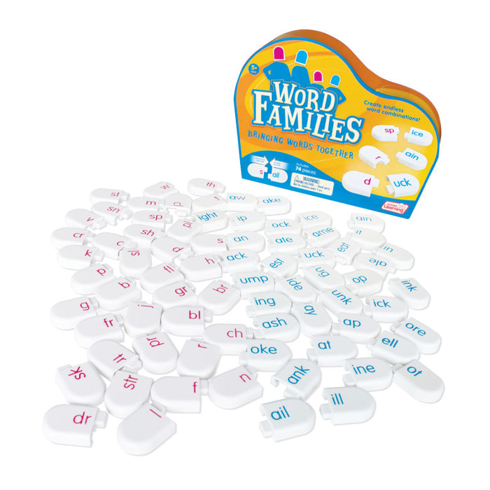 Junior Learning JRL120 Word Families Interactive Game