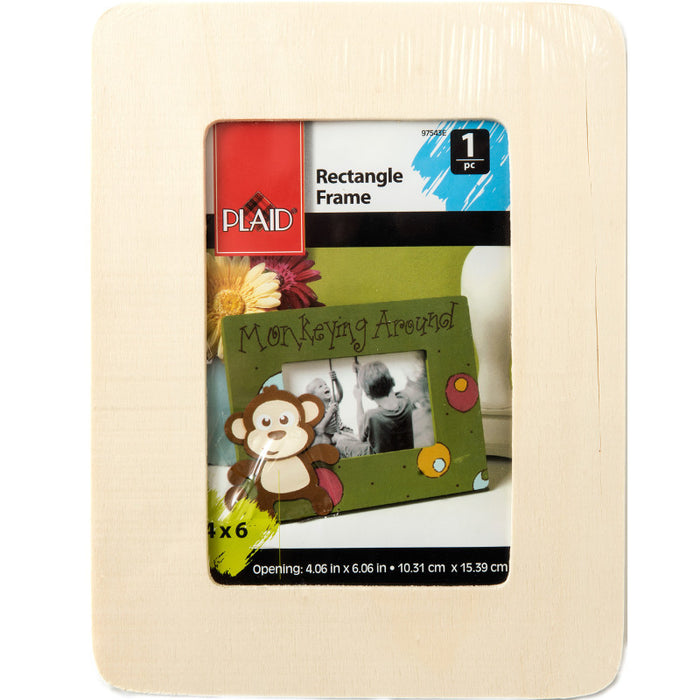 Plaid PDE97543 Value Frame, Rectangle, 8" x 6", 4" x 6" Opening
