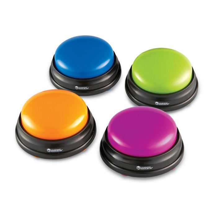 Learning Resources LER3774 Answer Game Show Buzzers, Set of 4