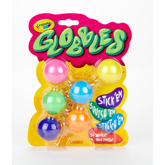 Crayola BIN747294 Globbles Fidget Toy, Pack of 6