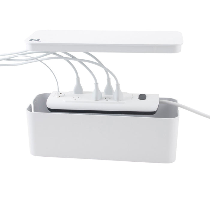 Bluelounge AVTBLUCB01WH Cablebox Cord Management Box, White