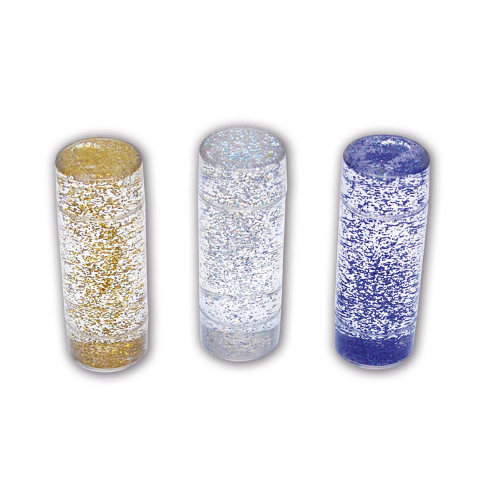 TickiT CTU9308 Sensory Glitter Storm - Set of 3 - Blue, Silver, Gold