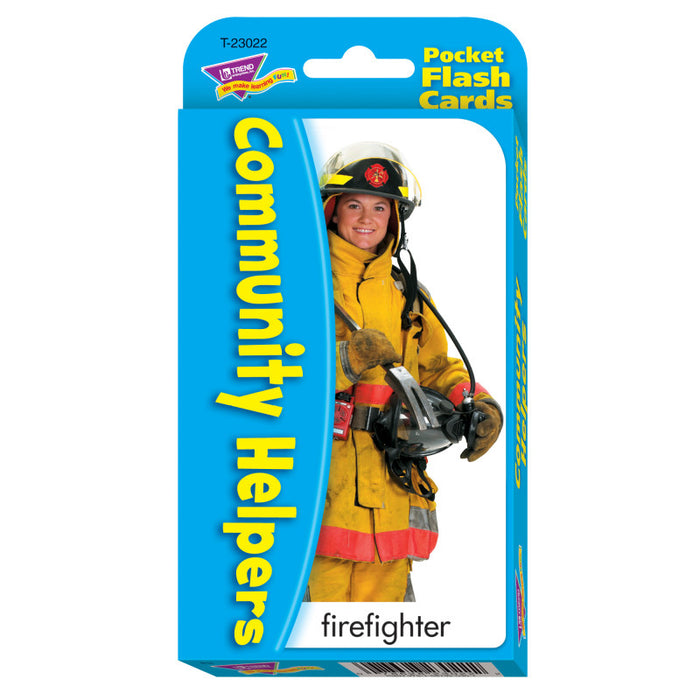 TREND T-23022 Community Helpers Pocket Flash Cards