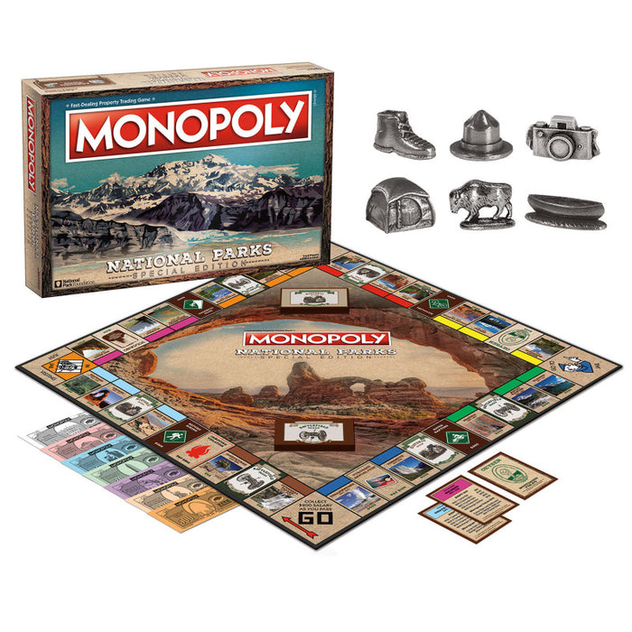 USAopoly USAMN025000 MONOPOLY: National Parks Edition