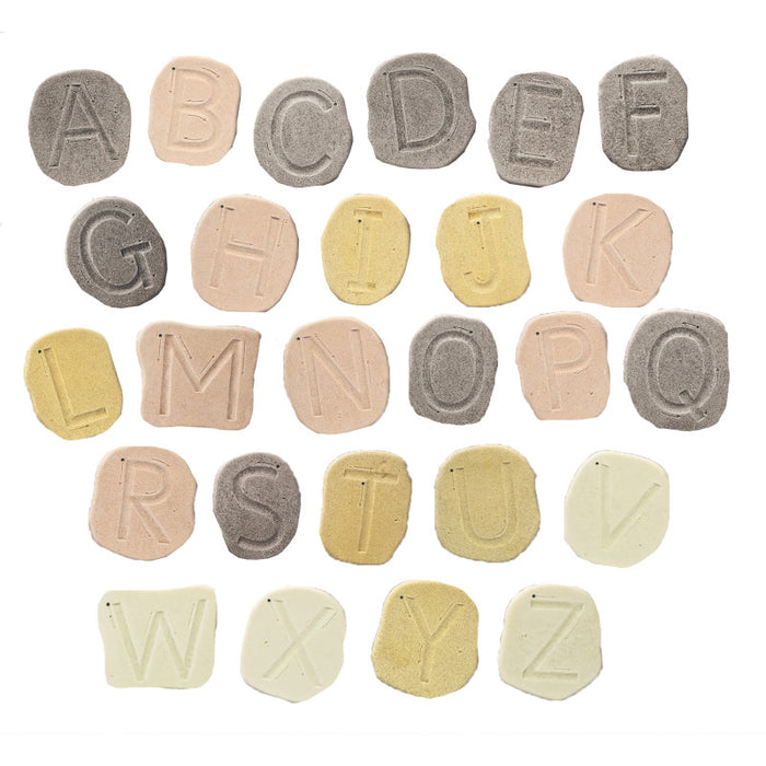 Yellow Door YUS1062US Feels-Write Uppercase Letter Stones