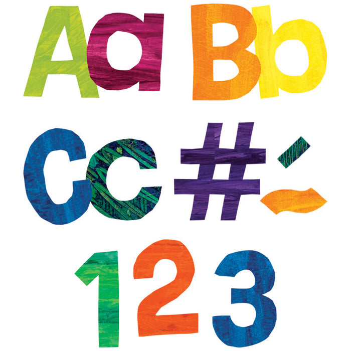 Carson Dellosa Education CD-130090 World of Eric Carle&trade; Colorful Tissue Paper Combo Pack EZ Letters