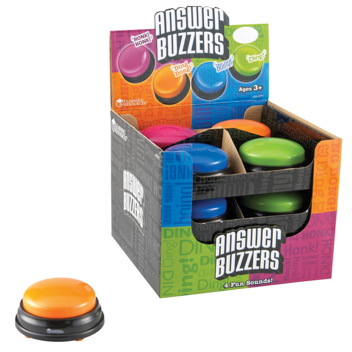 Learning Resources LER3777 Answer Buzzers, Set of 12