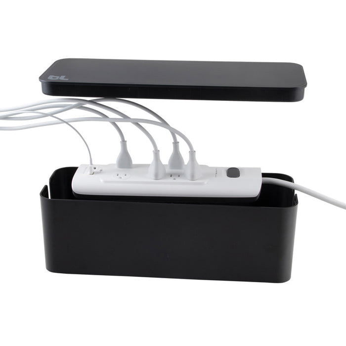 Bluelounge AVTBLUCB01BL Cablebox Cord Management Box, Black
