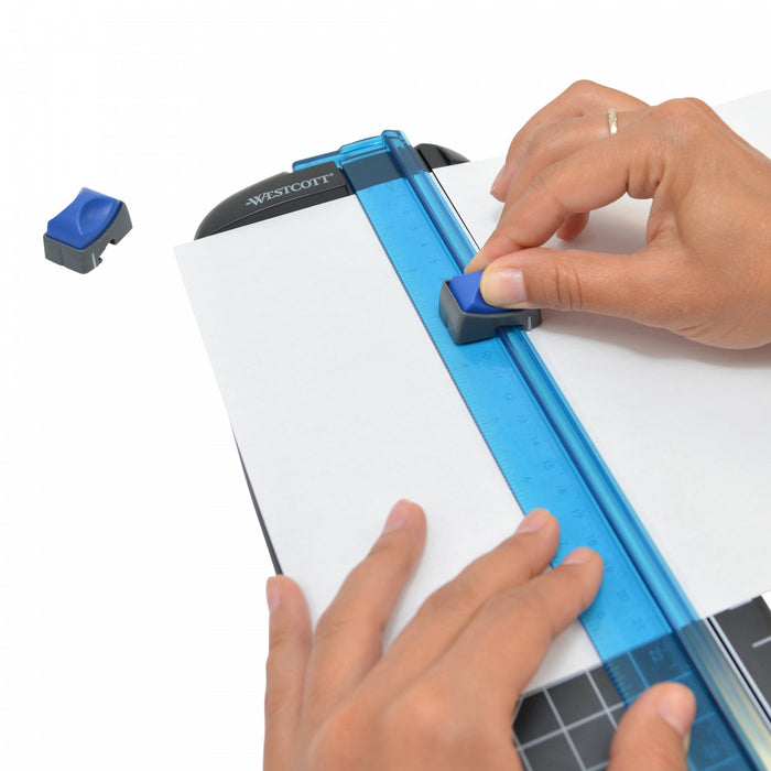 Westcott ACM15804 Multi-Purpose Personal Paper Trimmer, 12"