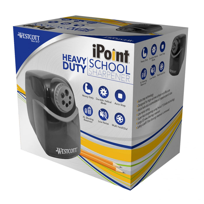 Westcott ACM16681 iPoint Heavy Duty School Sharpener