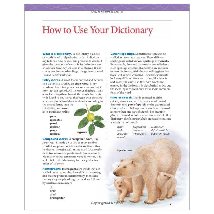 American Heritage AH-9781328787354 Children's Dictionary