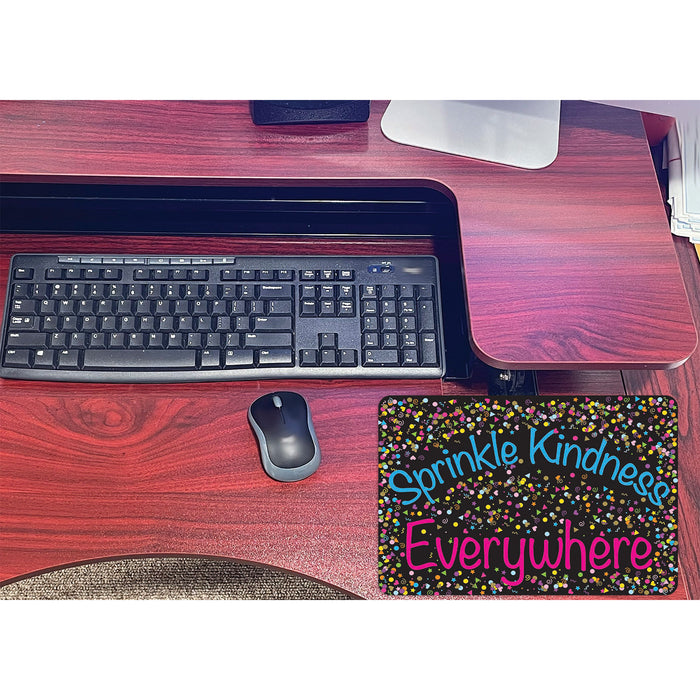 Smart Poly ASH12505 Computer Mouse Pad, 8" x 10", Sprinkle Kindness Everywhere