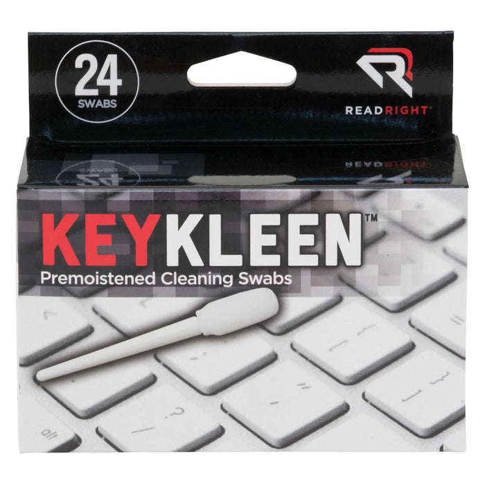 Read Right AVTRR1243 KeyKleen Keyboard Cleaner Swabs, Pack of 24