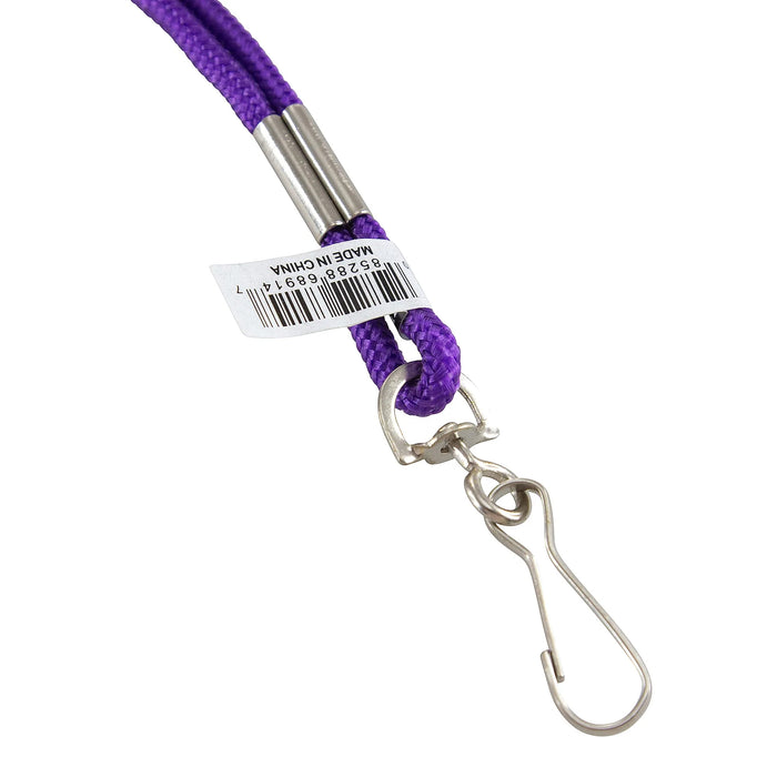 SICURIX BAUM68914 Standard Lanyard Hook Rope Style, Purple