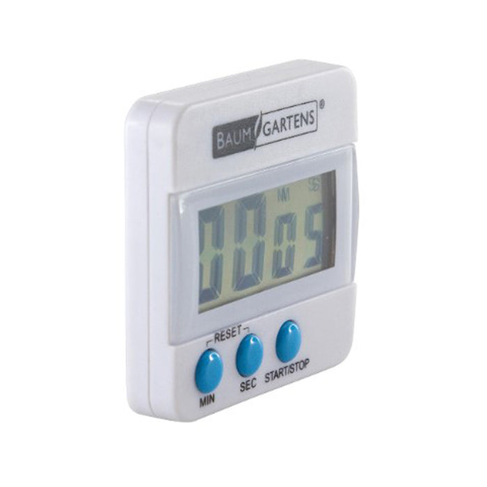Baumgartens BAUM77071 Digital Timer, 0-60 Minutes, White