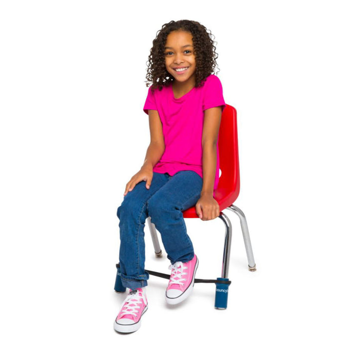 Bouncyband BBABBCB Chair Band for Elementary School Chairs, Blue