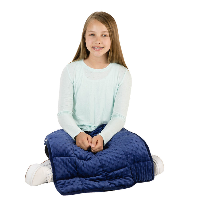 Bouncyband BBALP5LBBU Comfy & Portable 5lb Weighted Sensory Lap Pad
